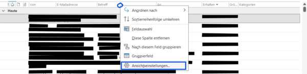 Anzeigeeinstellungen Anzeigeeinstellungen